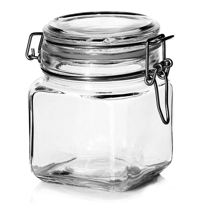 Storage jar with lock \