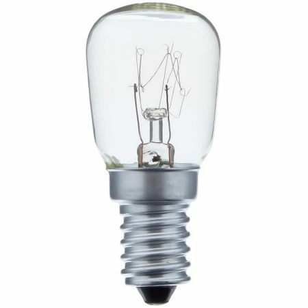 Glühlampe für Backofen und Kühlschrank Belllight E14 15W Licht warmweiß