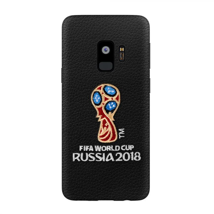 Deppa Coque FIFA ™ World Cup Logo, Broderie, pour Samsung Galaxy S9 Noir