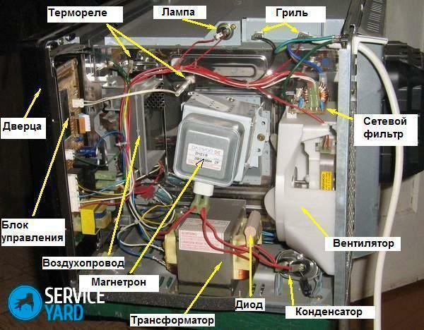 Magnétron au four à micro-ondes