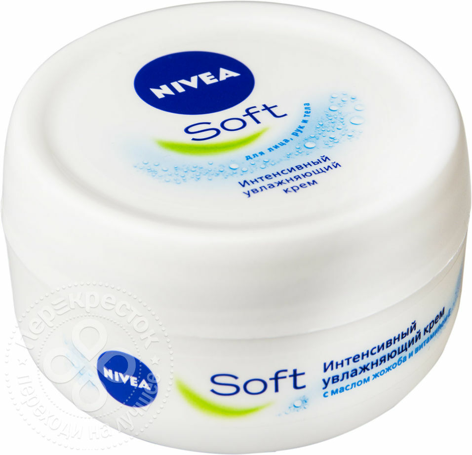 Nivea Soft cream hydratant intensif visage, mains et corps 100ml