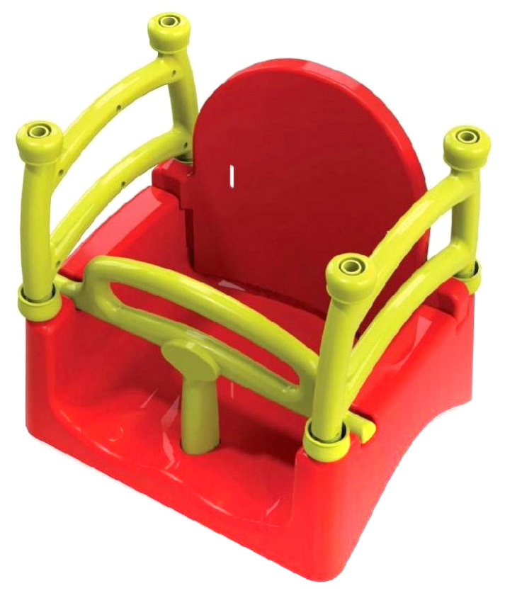 Swing for children Doloni red / yellow