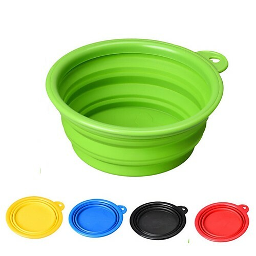 Glodavci / Psi / Mačke zdjele i boce za vodu / hranilice / zdjele za čuvanje hrane zdjele za životinje i hranjenje Trajno / sklopivo crveno / zeleno / plavo