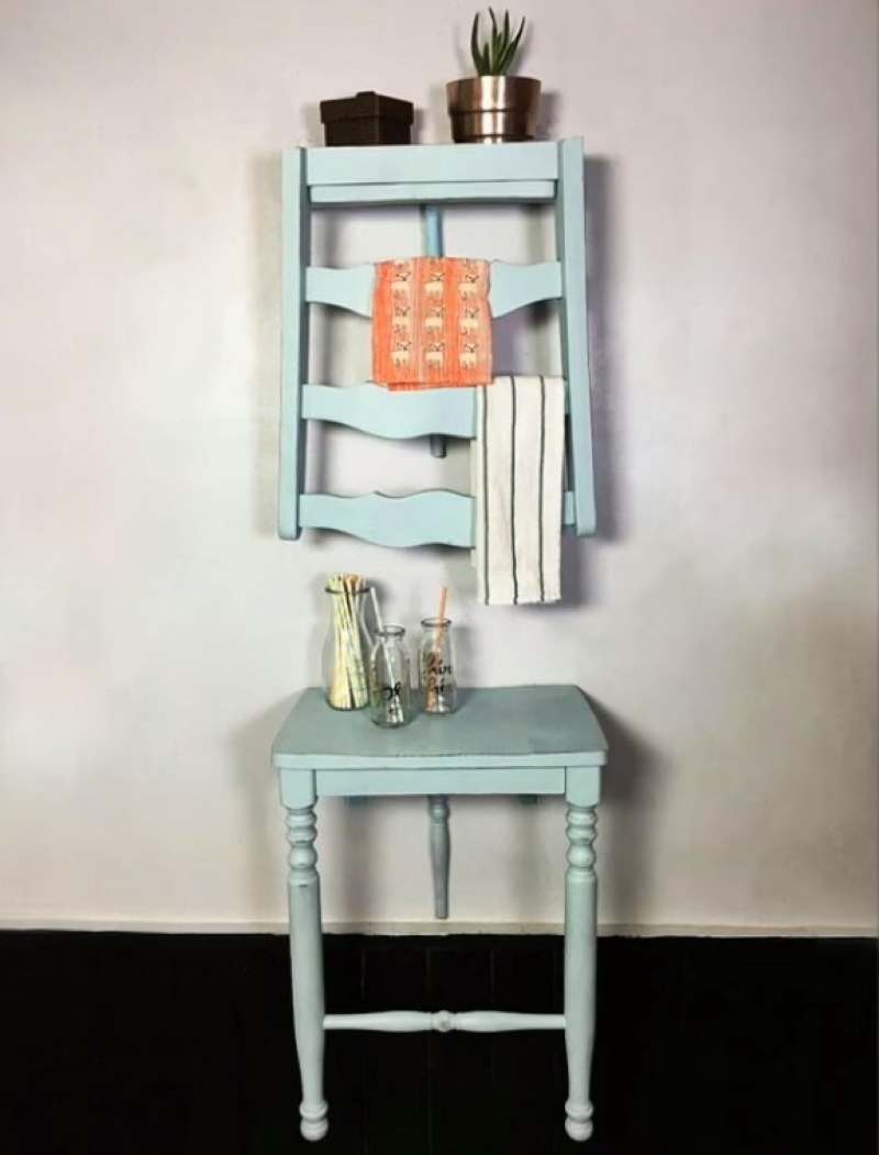 What crafts can be made of old chairs