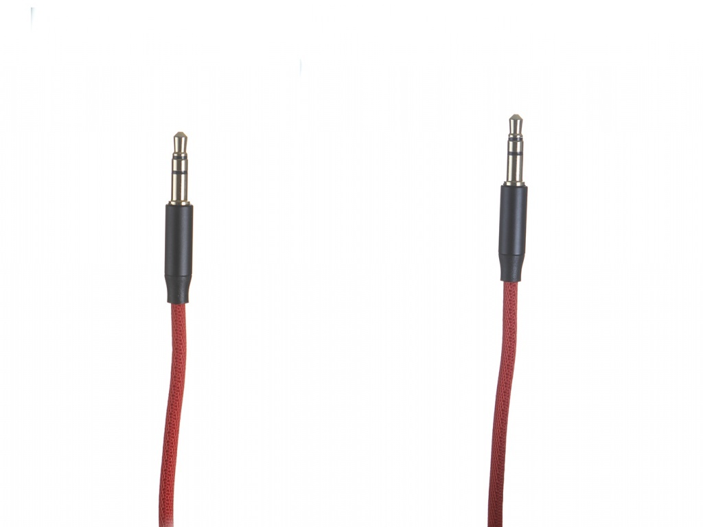Baseus Yiven audio kábel M30 Jack 3,5 mm-Jack 3,5 mm 50 cm piros-fekete CAM30-A91