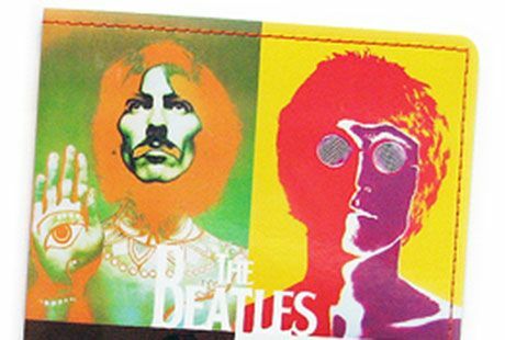Cover per passaporto brillante dei Beatles