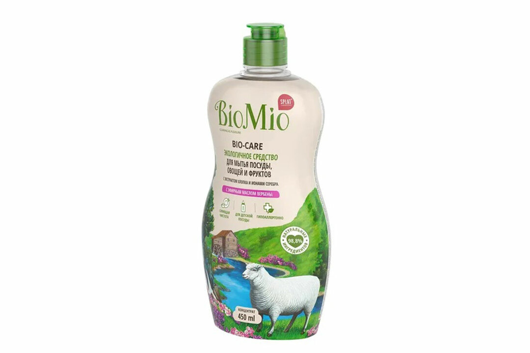 BioMio Detergente Líquido com Óleo Essencial de Verbena 450 ml