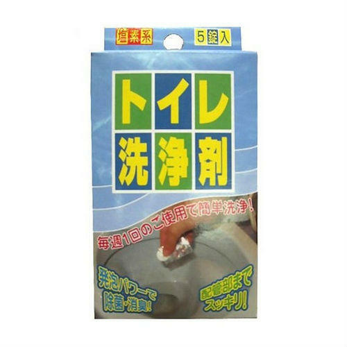 Toilet bowl cleaner and disinfectant 5 t * 4.5 g (Nagara, Household chemicals)