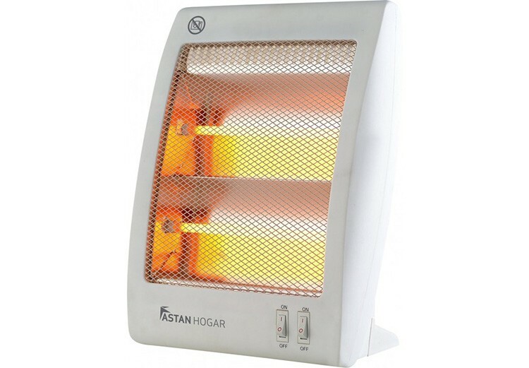Aquecedores infravermelhos são capazes de manter a temperatura ideal para uma pessoa em uma sala.