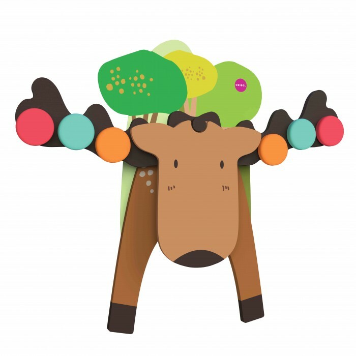 Drevená hračka Oribel Vertiplay Balance hra Elk Goofy