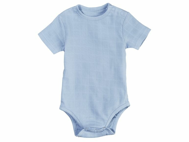 Body niemowlęce Lupilu niebieskie, rozmiar 68