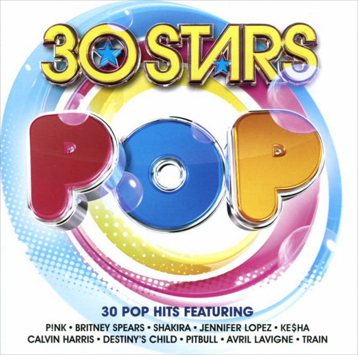 Audio CD Įvairūs atlikėjai 30 žvaigždžių: pop