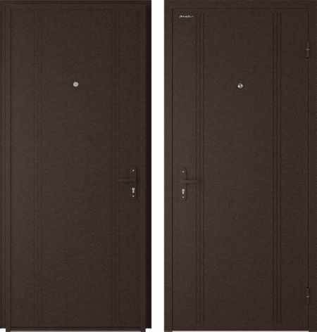 Įėjimo metalinės durys „Doorhan Eco“, 880 mm, dešinėje
