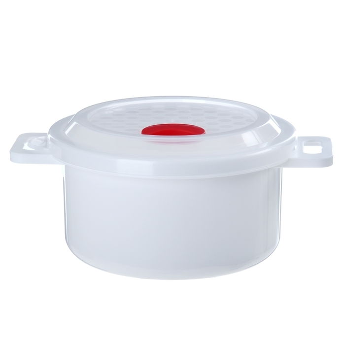 Container for refrigerator and microwave, with lid 900 ml \
