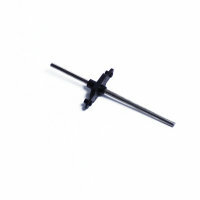 Spare part for GYRO-Globe II helicopter, center axle with blades assembly