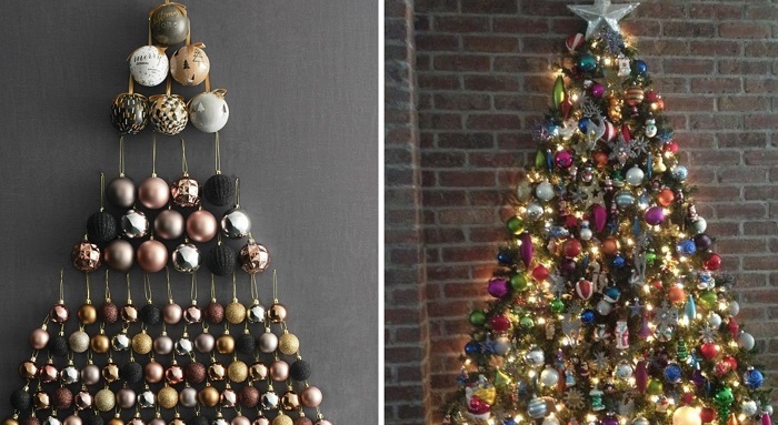 Izbor idej izvirnih dreves božičnih igrač