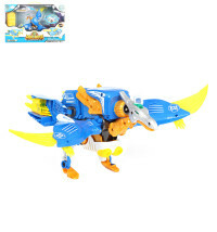 Dinorobot blaster. Tirannosauro 2 in 1 (blu)