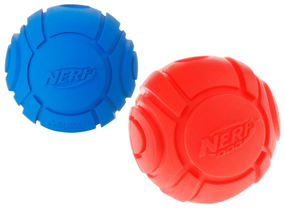 Bola para cães Nerf Dog, borracha, 6 cm