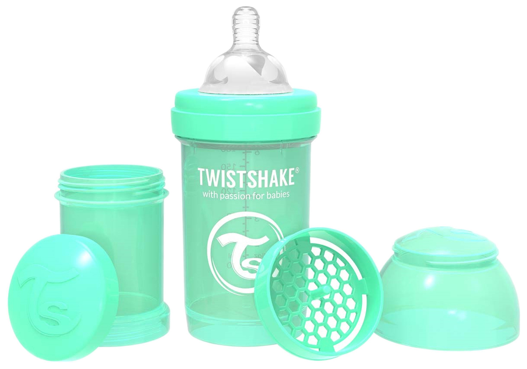  Twistshake Anti-Colic Babyflasche Pastellgrün 180 ml
