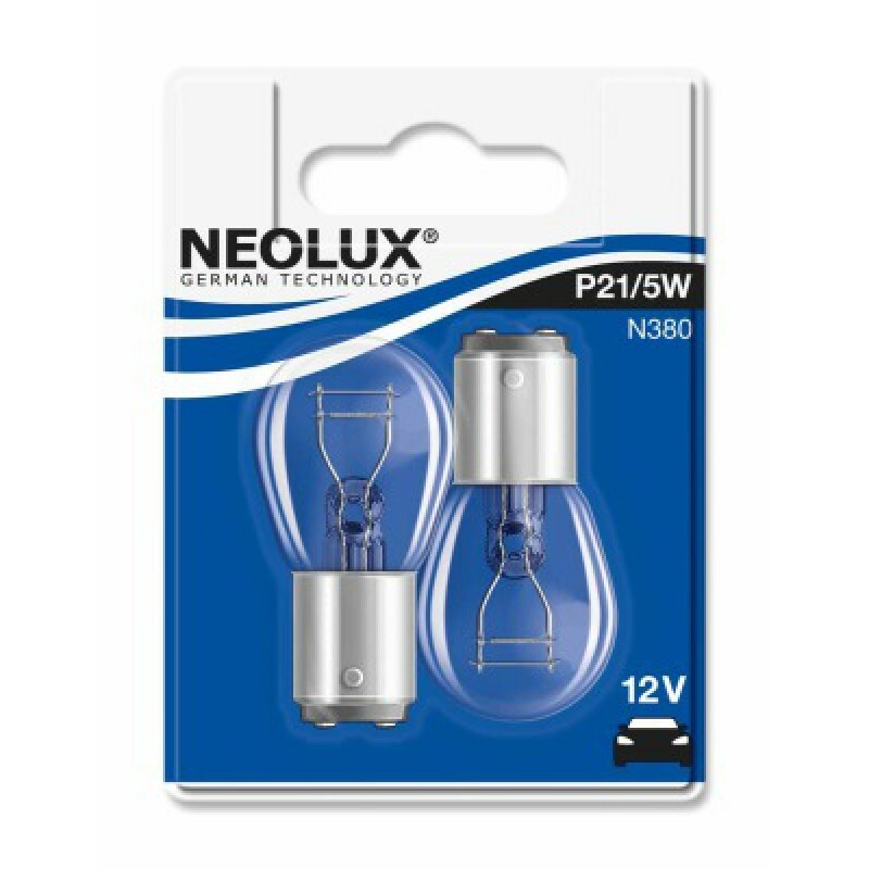 Lámpara incandescente NEOLUX STANDARD P21 / 5W 12V 21W blanco