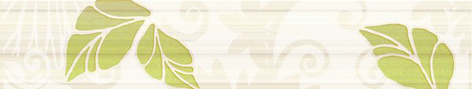Jade Kenzo 76-03-85-075-0 bordúra na obklady (zelená), 40x7,5 cm