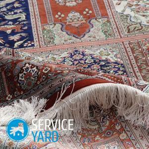 Schoonmaken van tapijten door folk remedies thuis