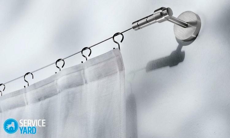 Kako namestiti zavese tirnice za drsno kopalnico?