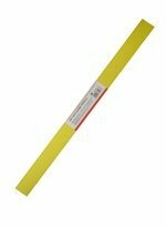 Farvet bølgepapir, 50 * 250cm, kunstidé / kunstidé, lysegul / gul, massefylde 20g, elasticitet 40%