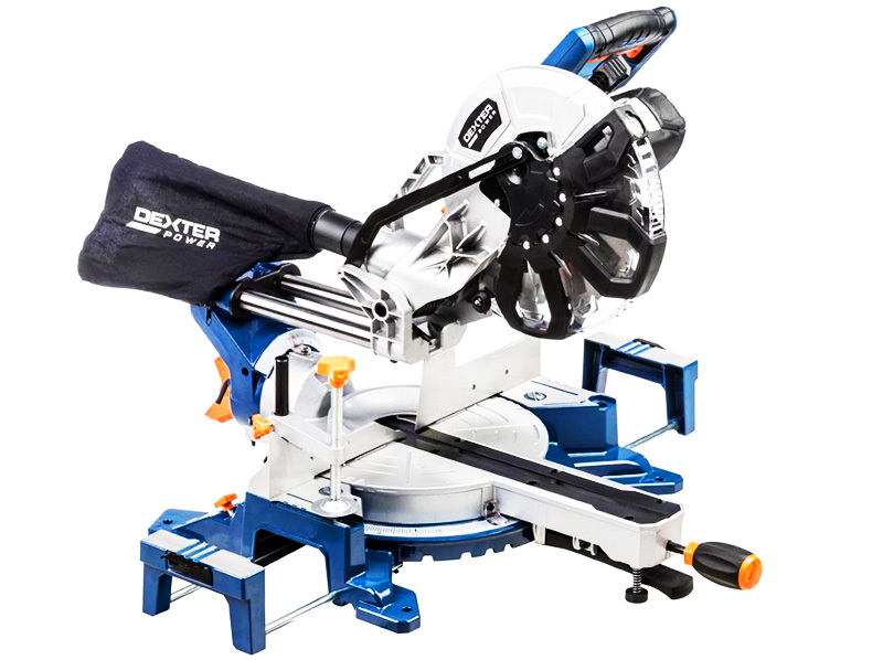 Dexter Power miter saw 2000 W 255 × 30 mm: reliability and functionality
