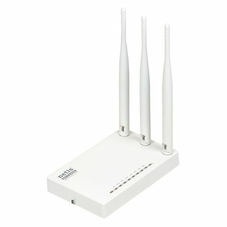 NETIS WF2409E trådlös router, vit