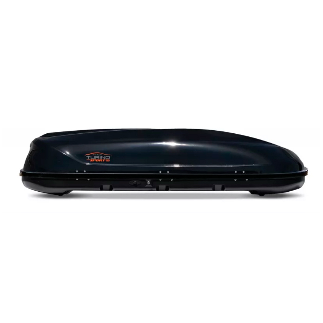 Car box Turino Sport LUX black glossy 210 × 80 × 45 cm