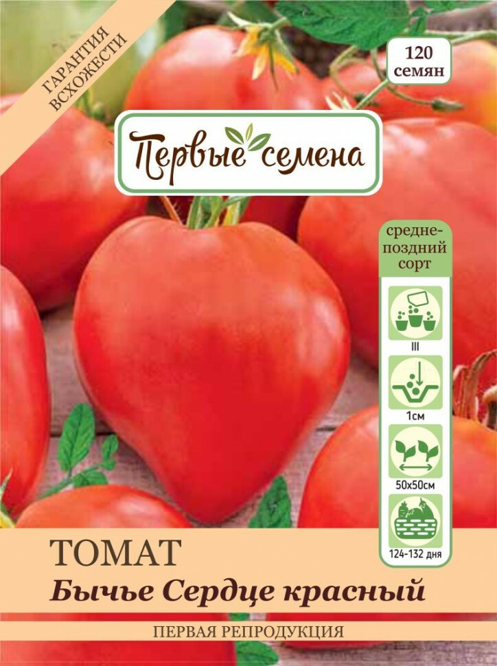 Grönsaksfrön Första frön Tomat Nötkreatur Hjärtröd, 0,3 g