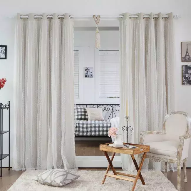 cortinas en estilo moderno foto interior