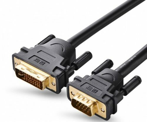 DVI en VGA-connectors zijn dun contacten en contact met hen moeten zorgvuldig worden