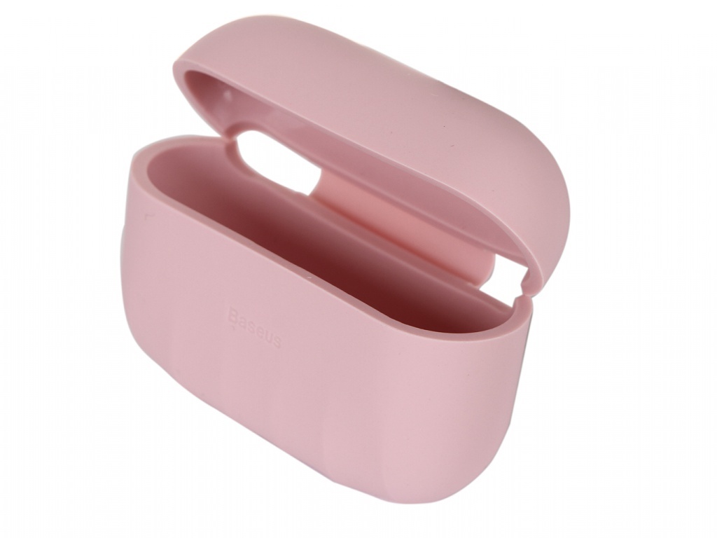 Baseus etui til APPLE AirPods Pro shell mønster silicagel etui pink WIAPPOD-BK04
