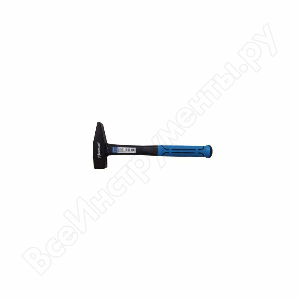 Mechanic's hammer 800g with straight, forged, unitraum un-mhc800