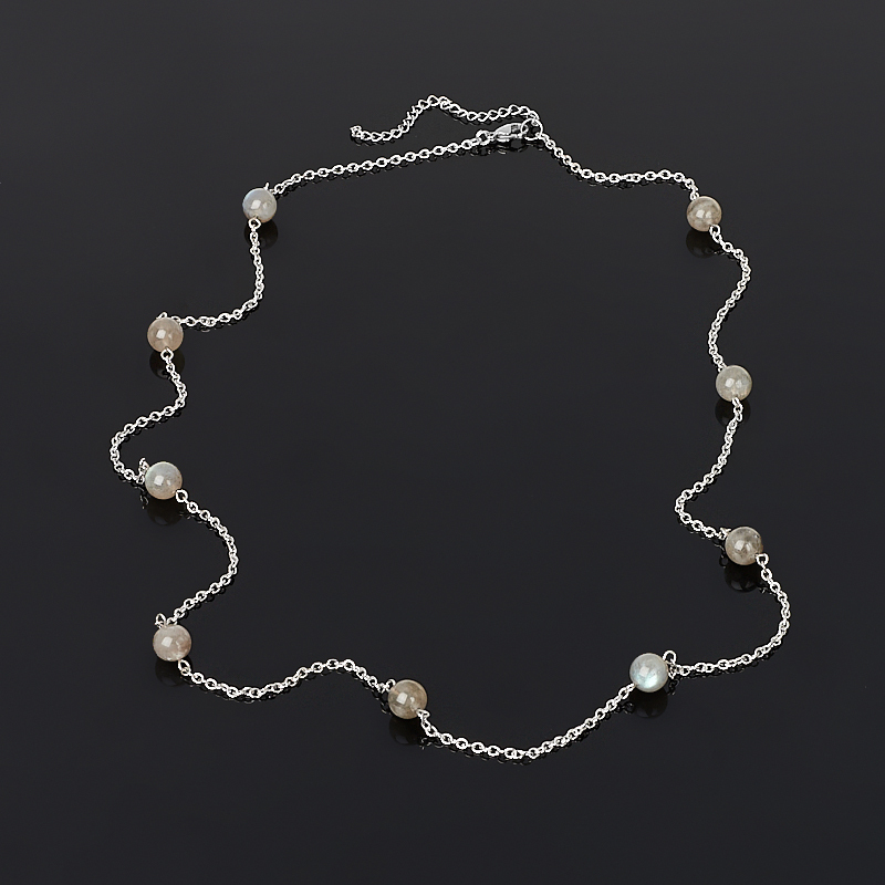 Labrador beads (steel chir.) (Chain) long 9 mm 76 cm (+7 cm)
