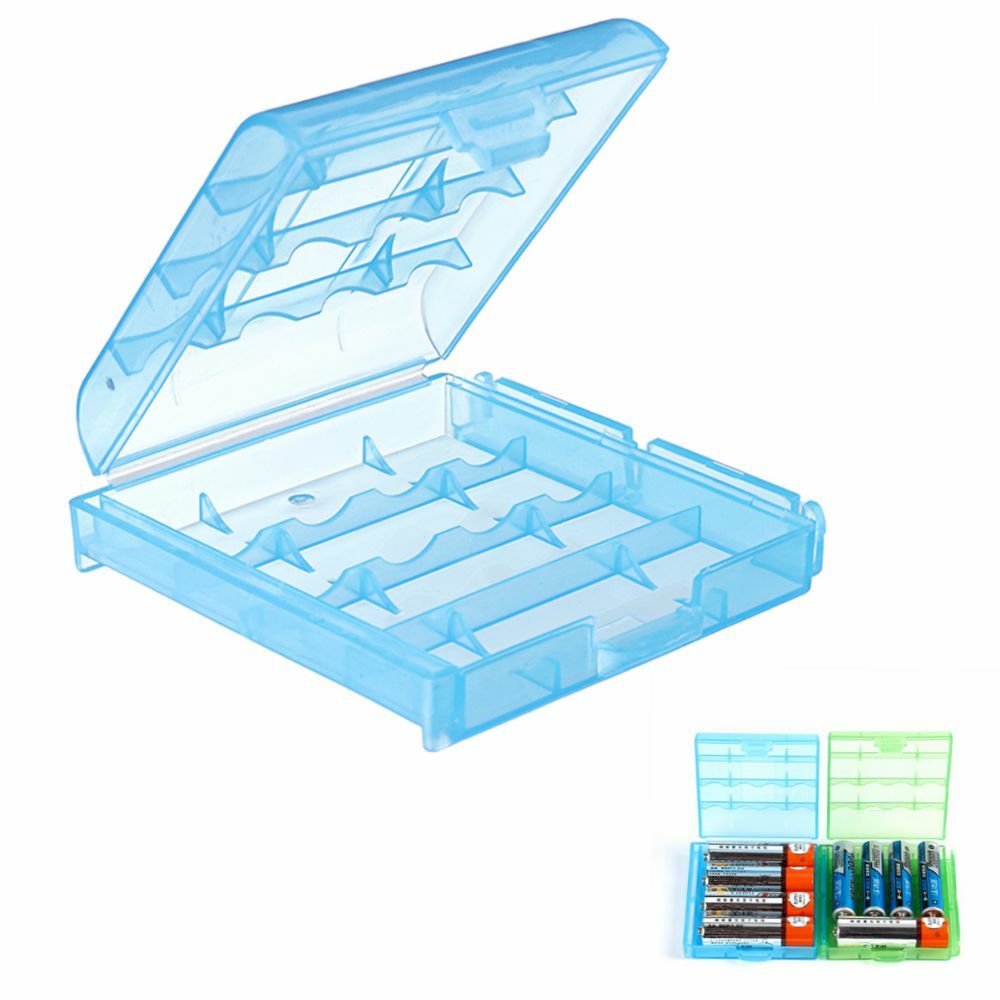 Plastic Battery Case Batteries Cover Spare Storage Holder Box Container for AAAAA Battery