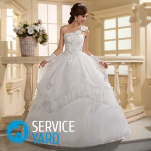 Wie waschst du ein Hochzeitskleid zu Hause in einer Waschmaschine?