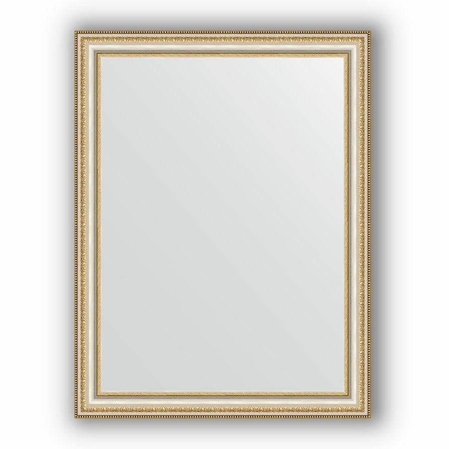 Ogledalo zlatne perle 65x85 cm na srebru Evoform Definite BY 1012