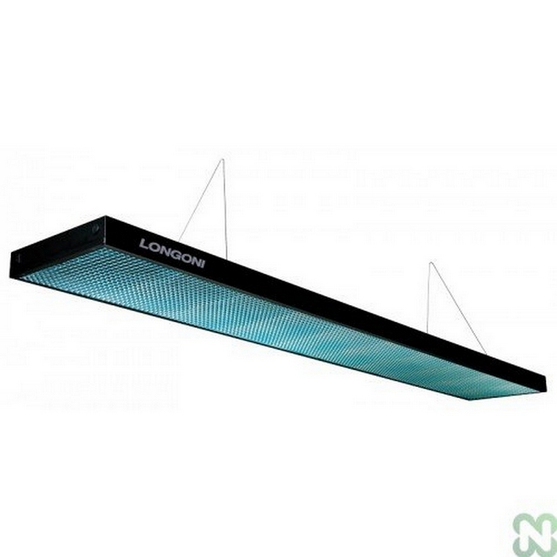 Lampe LED Norditalia Longoni Compact (noir, réflecteur turquoise,) 75.287.10.4