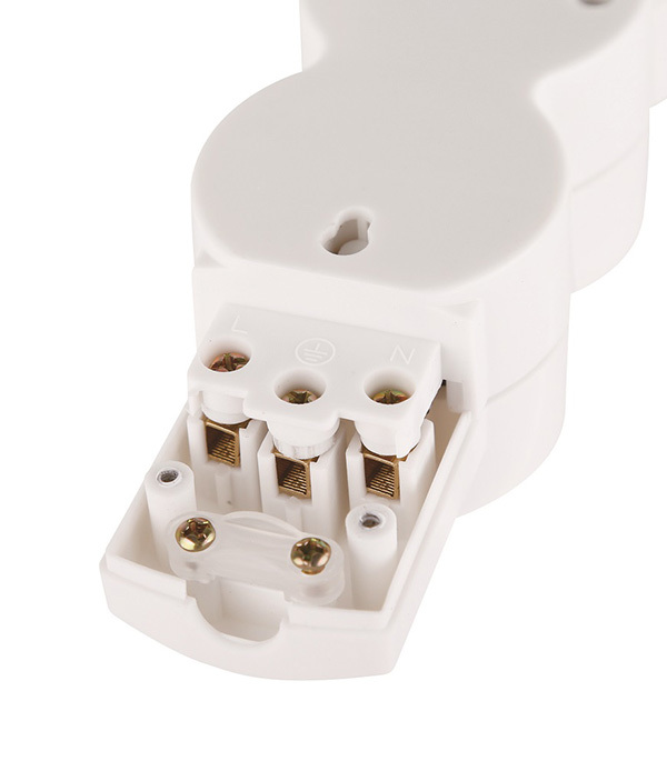 Socket strip duwi 3 grounded sockets with switch 16 A 3680 W