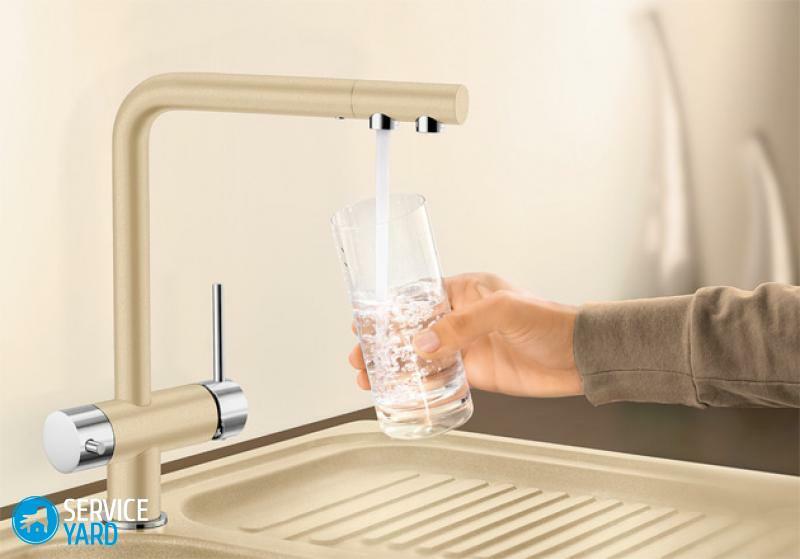 Hogyan lehet megjavítani egy csapot az ivóvíz szűrőhöz?