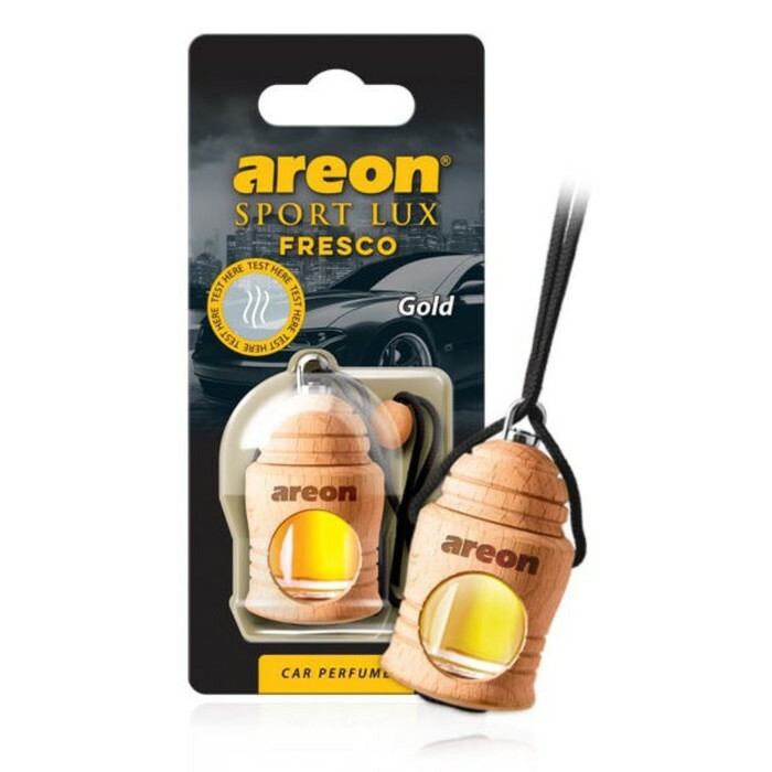 ניחוח מראה פרסקו Areon, בקבוק, זהב ספורט לוקס