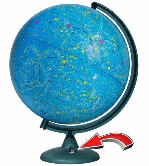 Globe du ciel étoilé, rétroéclairé par pile, 320 mm