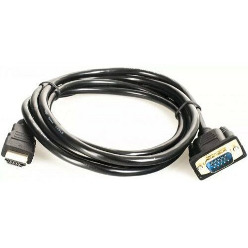 VGA till HDMI -bildskärmskabel och adapter - moderna räddare av gammal utrustning