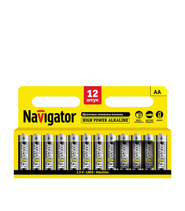 Navigator AA -batteri LR6 1,5 V 2900 mAh (12 stk.)