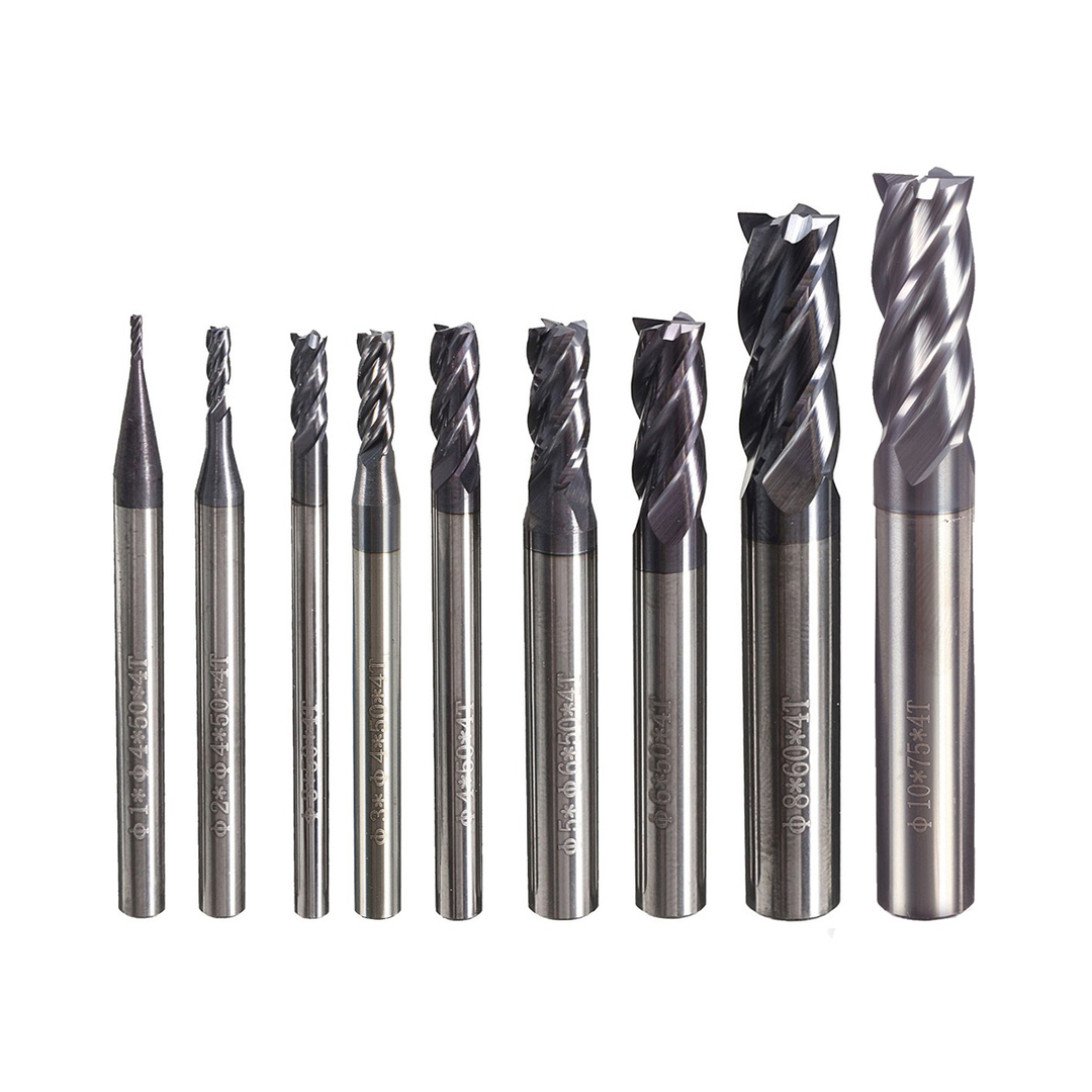 MM 4 Flutes Milling Router Milling Router HRC50 CNC Router Tool