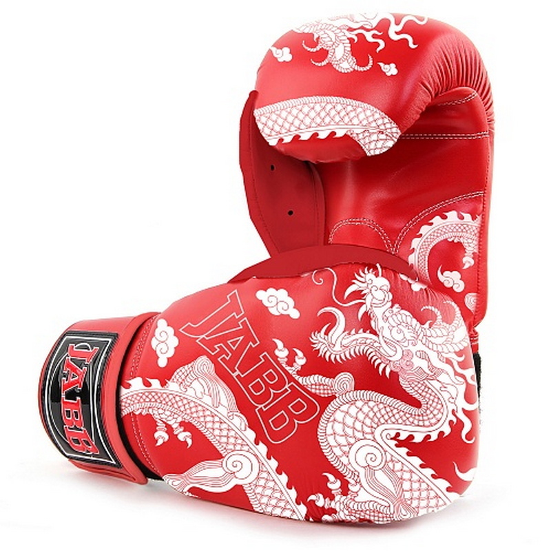 Rękawice bokserskie Jabb JE-4056 Red Dragon (styl tajski) 8 uncji