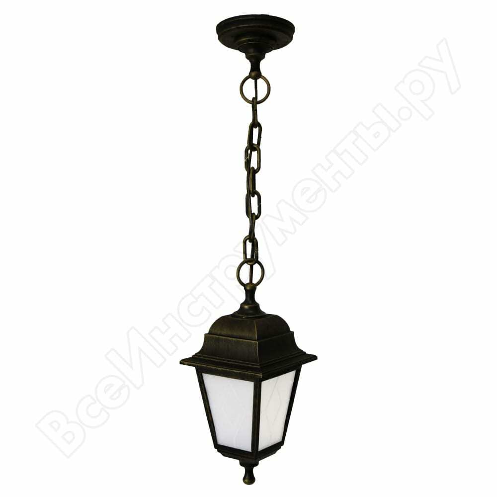 Lampe de jardin duwi lester suspension 660 mm, 60 w, or noir, mat, plastique 24139 3